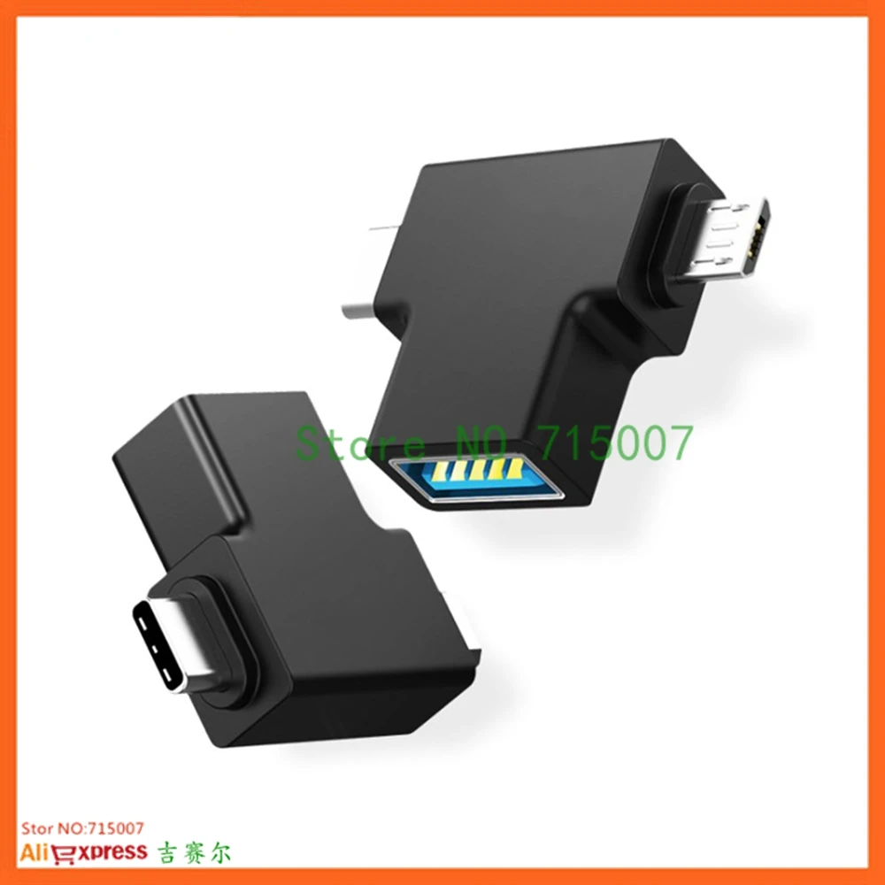 Адаптер USB Type C 3 0 OTG адаптер кабель 2 в 1 Micro конвертер для Xiaomi One Plus Nexus 6P все одном
