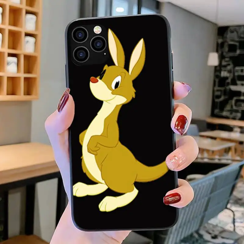 Милый чехол для телефона кенгуру iPhone 11 12 Pro mini pro XS MAX 8 7 6 6S Plus X 5S SE 2020 XR | Мобильные
