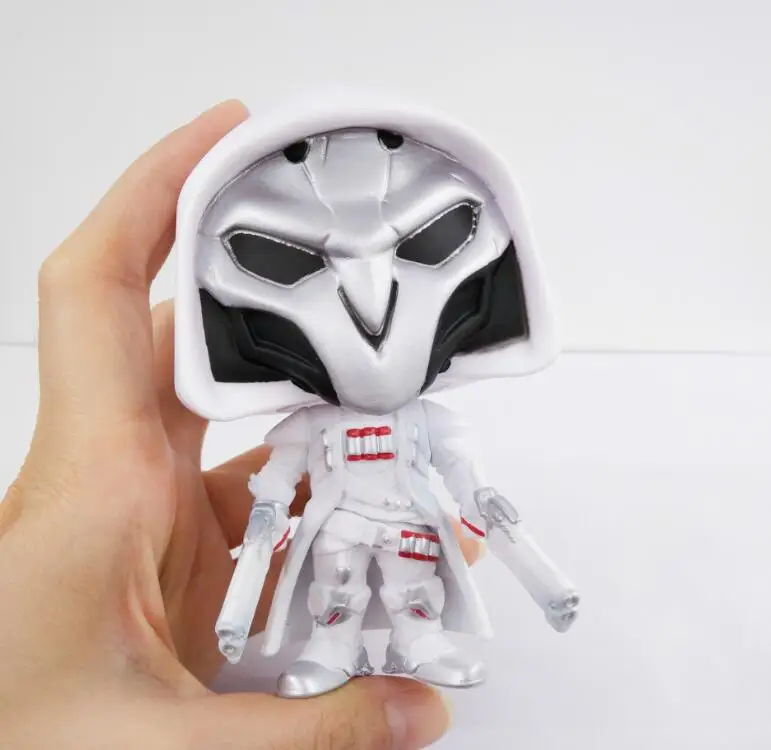 

Game OW 15cm Character Peaper White Ver Vinyl Action Figure Toys for Collection