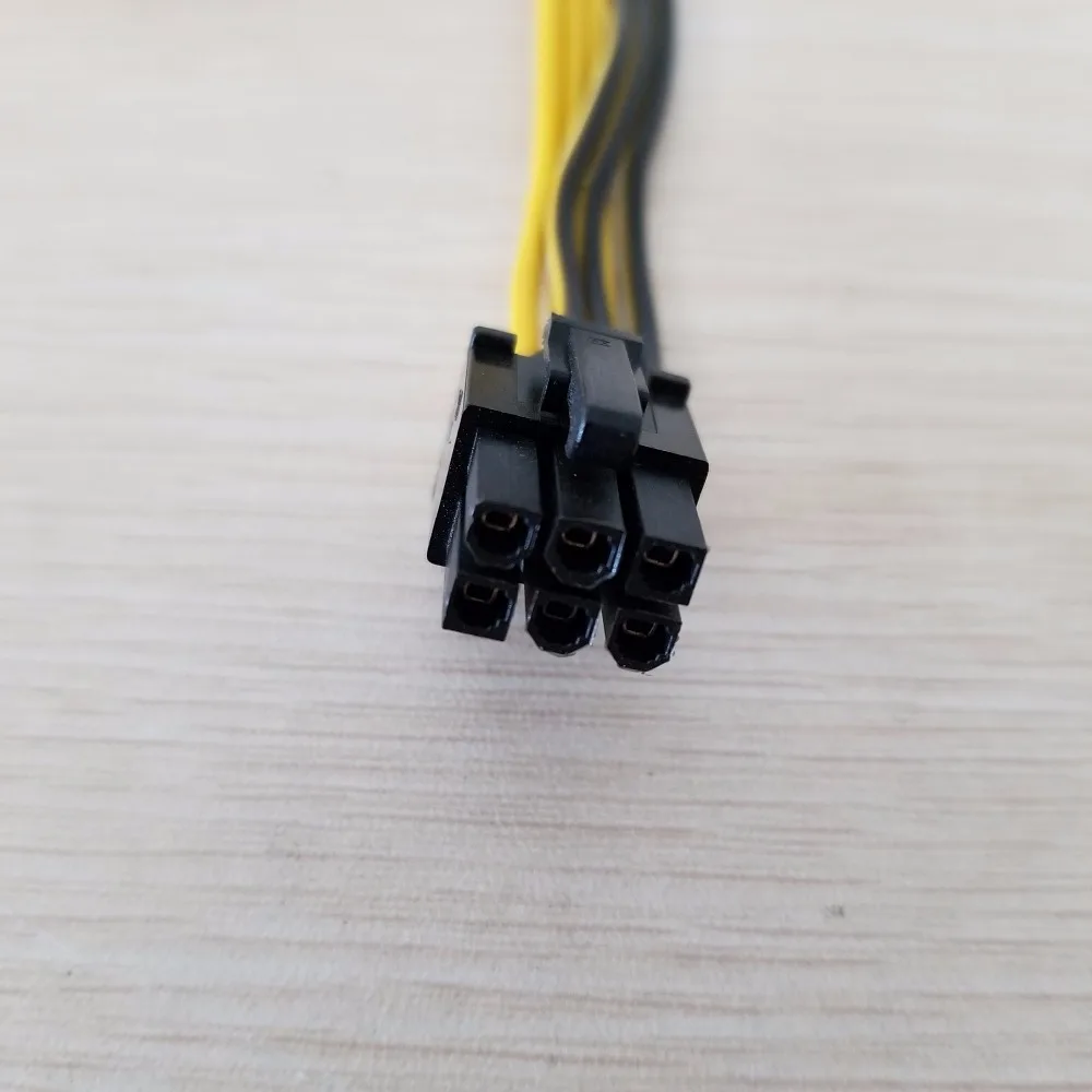 Видеокарта 6Pin удлинитель питания адаптер штекер гнездо для ПК DIY BTC Miner 50 см