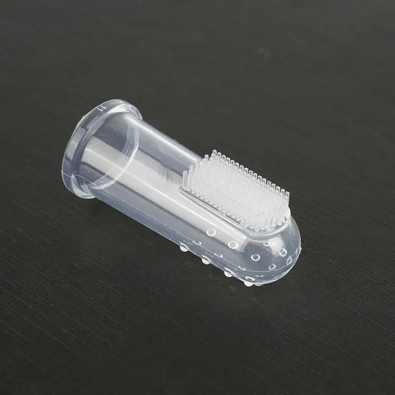 

Super Soft Pet Finger Toothbrush Teddy Dog Brush Bad Breath Tartar Teeth Care Tool Dog Cat Cleaning Silicagel Pet Supplies