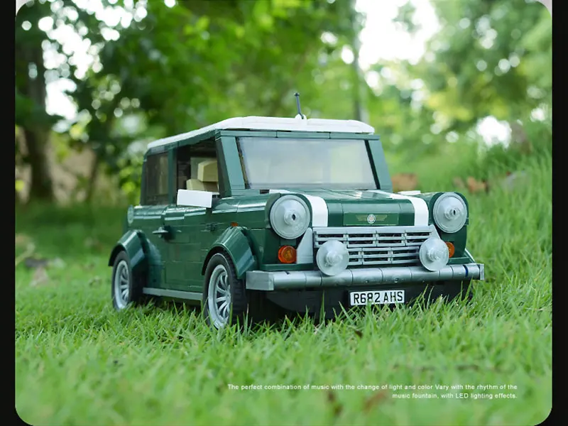 Создатель 21001 Volkswagen T1 ван кемпер 10220 10242 мини купер 21002 21003 жук 10252 10258 лондонский автобус 21045 строительные блоки