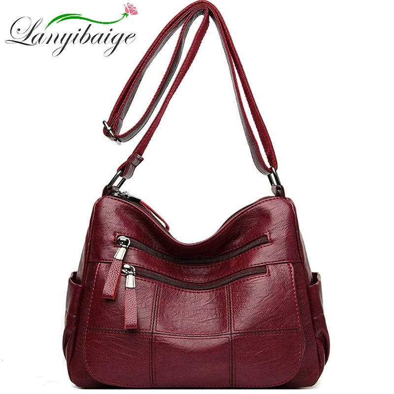

Women bolsa feminina Luxury Handbags Women Leather Shoulder Bag Tote Bag Designer Ladies Hand Crossbody Bags For Women 2022