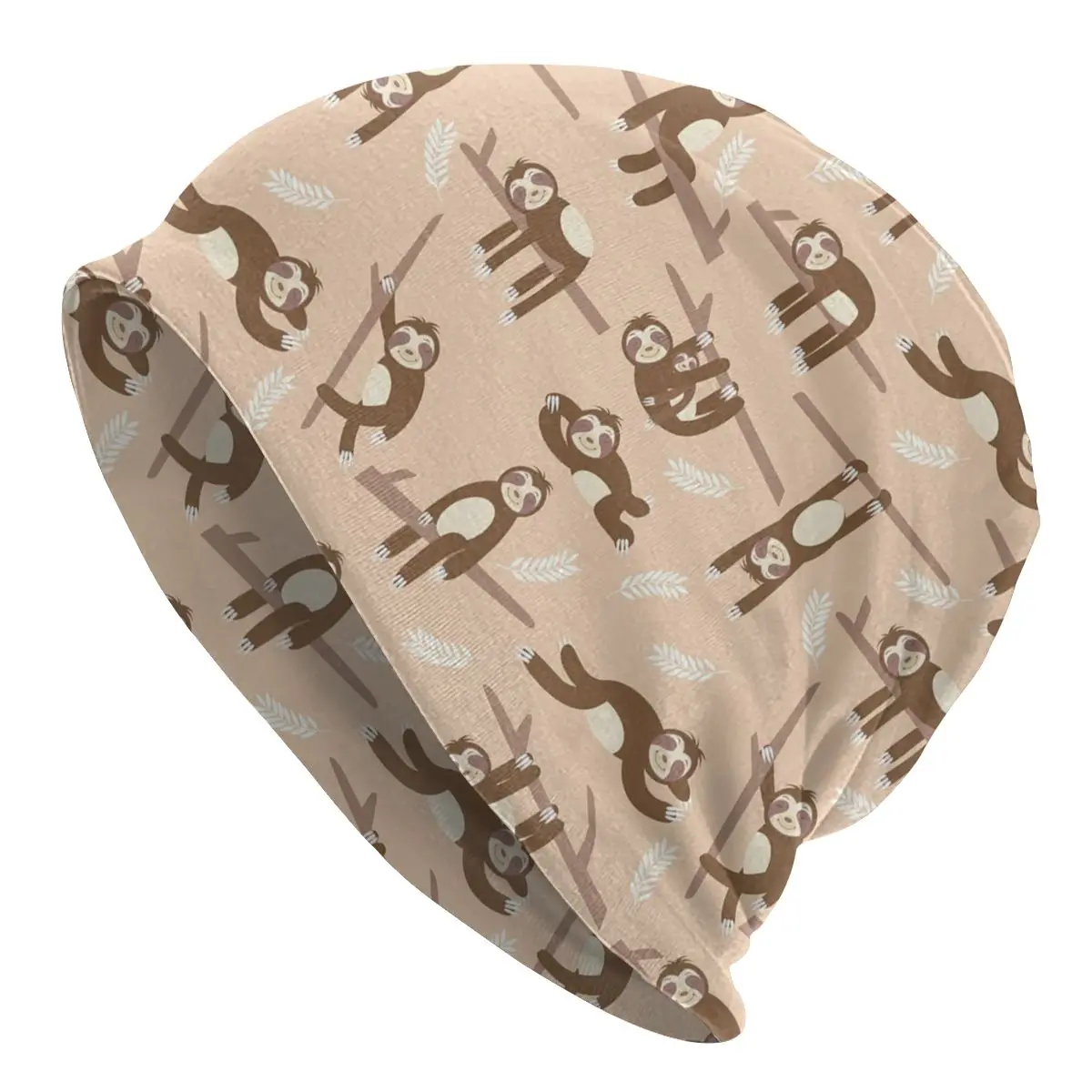 

Милая шапка Ленивец облегающие шапки шапка хип-хоп Goth осень-зима унисекс мужская женская шапка взрослая зимняя теплая шапка двойного назначения вязаная шапка