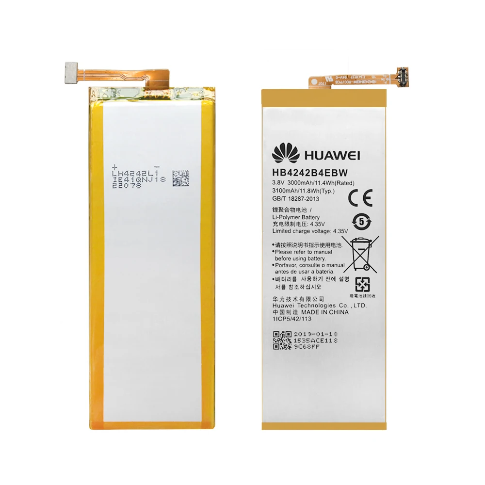 100% Оригинальный аккумулятор HB4242B4EBW для Huawei Honor 6 4X 7i искусственная фотография