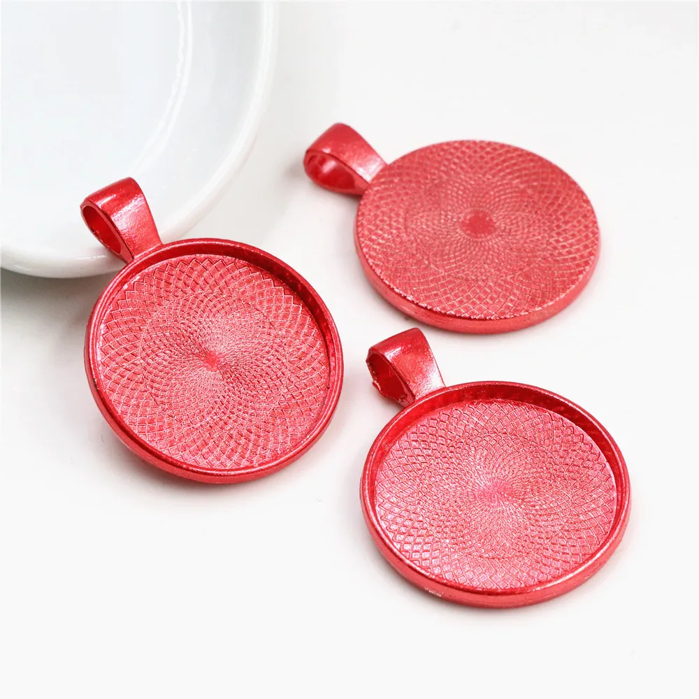 Новые цвета высокое качество 5 шт./лот 25 мм внутренний размер 8 цветов покрытие