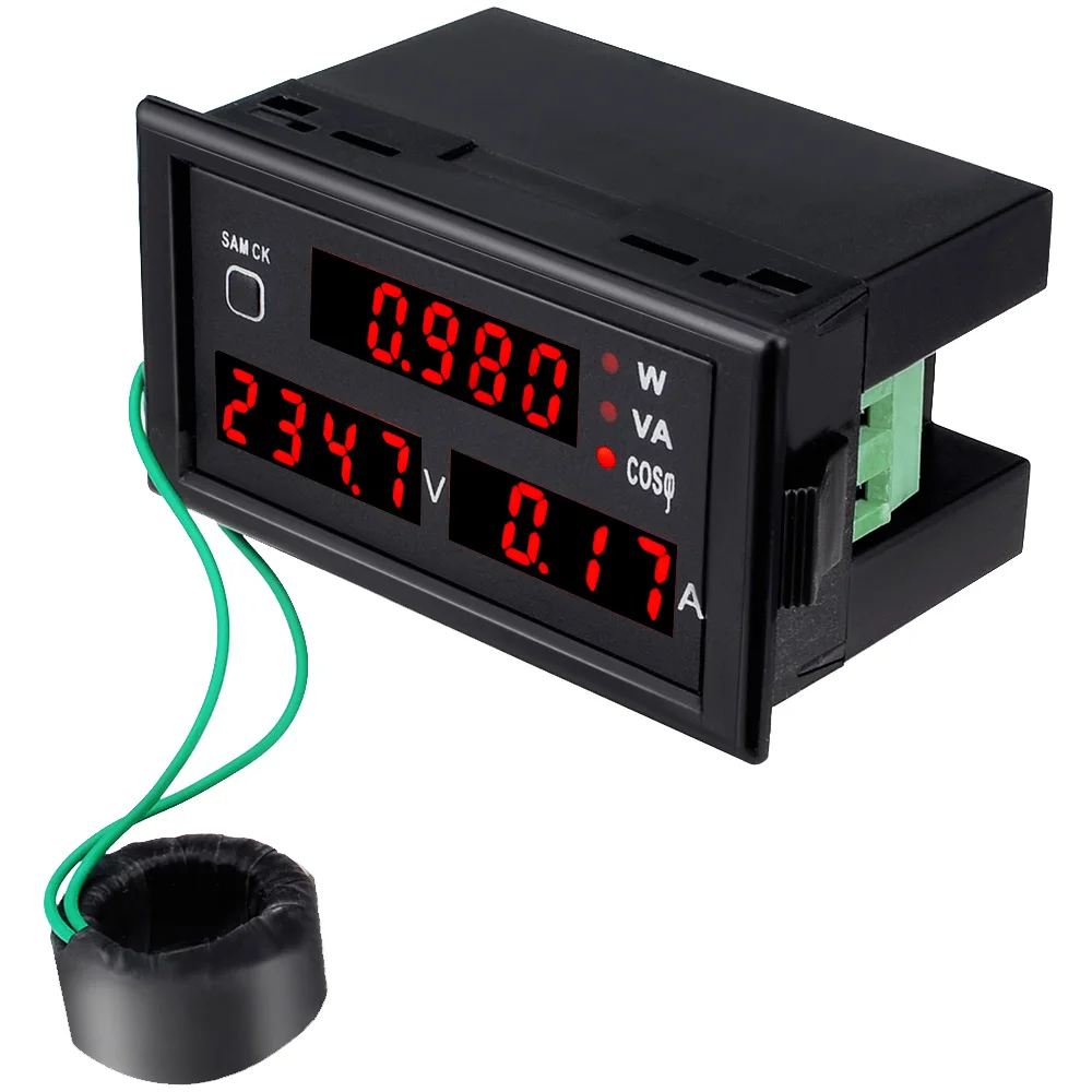 Высокое качество мульти Функция AC80 300V 100A Мощность метр DL69 2048 цифровой Дисплей