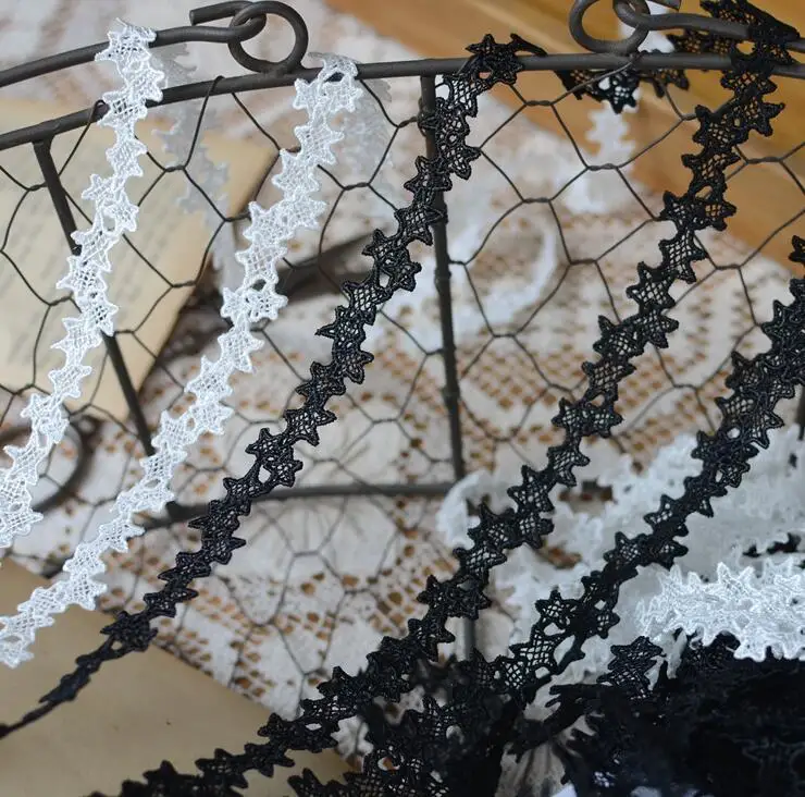 Кружевная лента из полиэстера с вышивкой 5 ярдов | Дом и сад