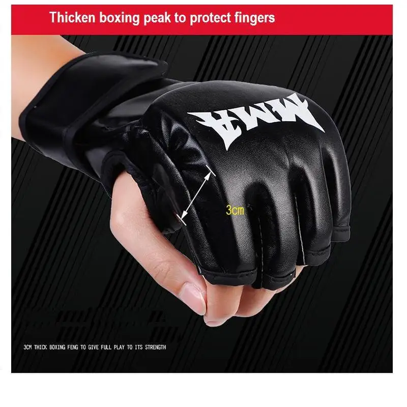 1 пара новинка свободные боксерские перчатки варежки Санда карате мешок с песком