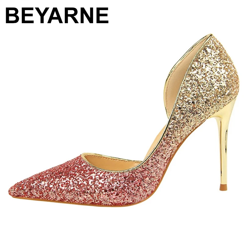 

Женские свадебные туфли BEYARNEShoes, на высоком каблуке 9 см