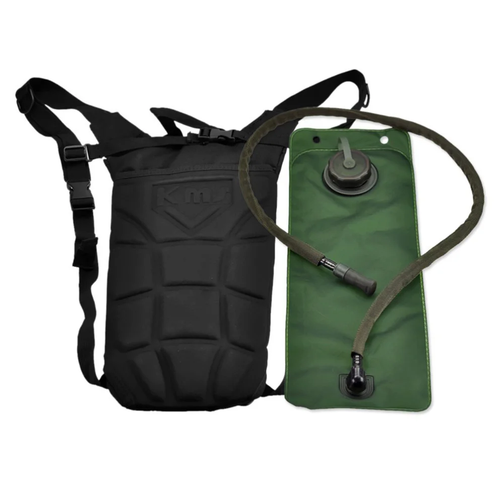 

3L TPU Hydration System Bladder Water Bag Pouch Backpack Hiking Climbing Black