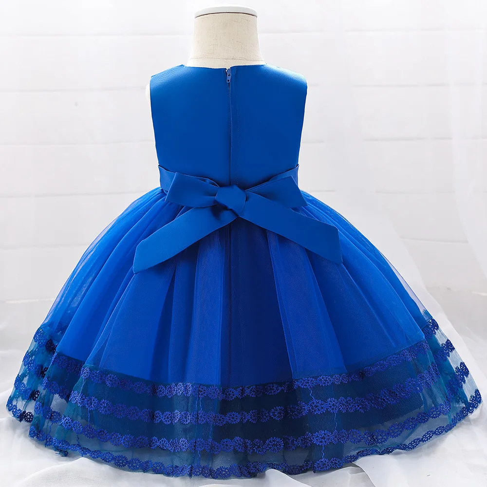 

Flower Girl Dresses For Weddings Ball Gown Tulle Ruffles Long First Communion Dresses For Little Girls