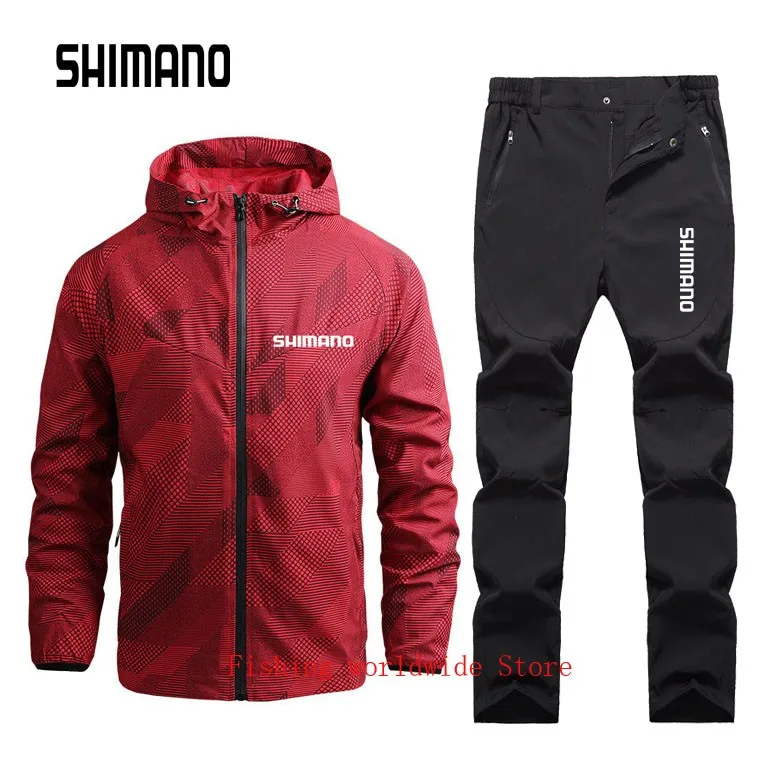 Новинка Мужская одежда для рыбалки Shimanos летние и осенние камуфляжные куртки