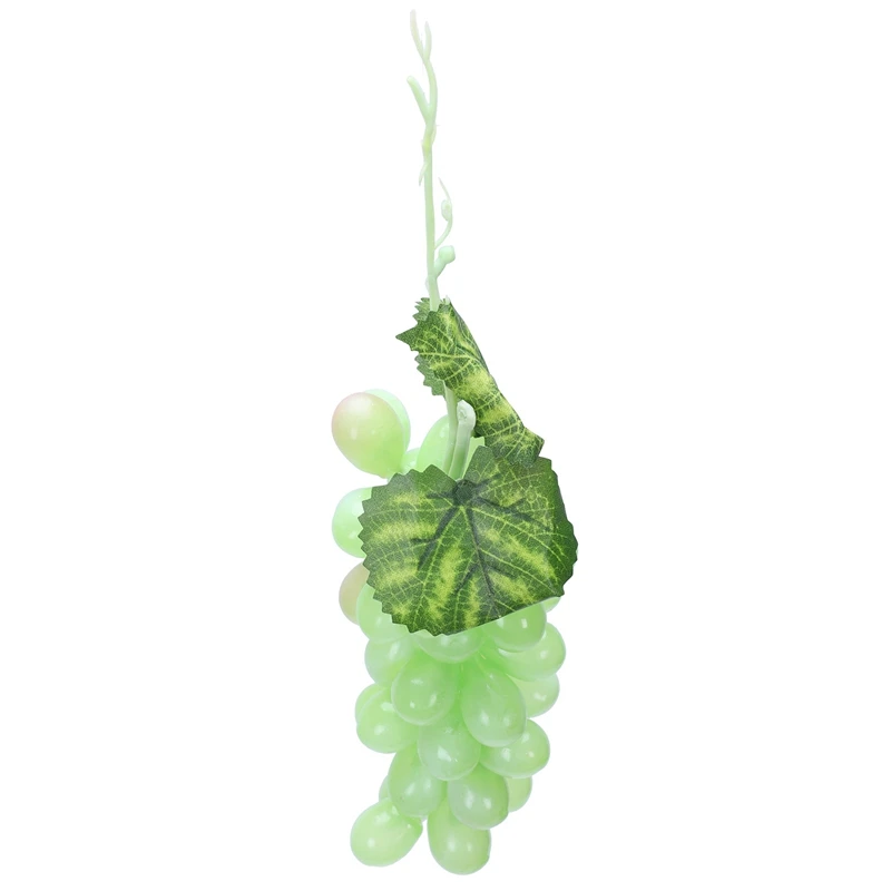 Artificial Plastic Fruit Grapes Cluster Home Office Decoration Green | Дом и сад