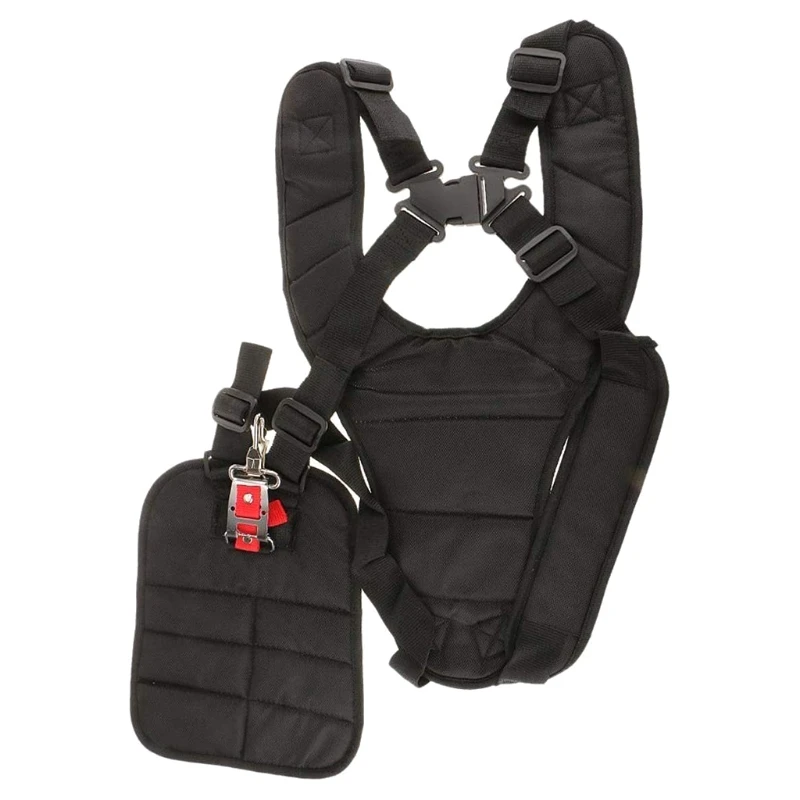 

Black Comfort Padded Belt Double Shoulder Strap, Trimmer Shoulder Strap