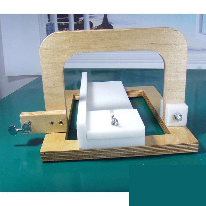 

New Professional Hand-made Cold Soap Cutter DIY Soap Steel Wire Cutting Machine Home Soap Cutting Knife Soap Making Tools