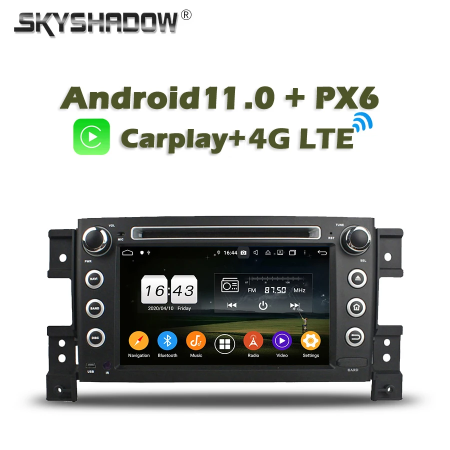 DSP TDA7851 Android 11 Восьмиядерный 4 Гб ОЗУ автомобильный DVD-плеер GPS Google Map RDS радио wifi