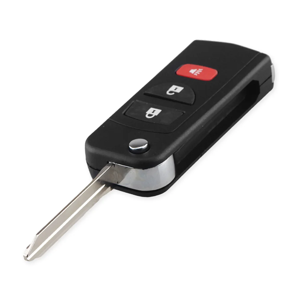 Dandkey Modified 3 Buttons Remote Car Key Shell Case Fob For Nissan Infiniti Frontier Muranon Xterra TITAN PATHFINDER 2002-2008 |