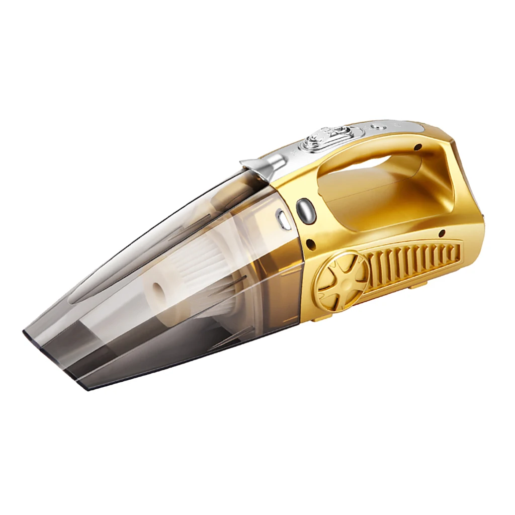 

4 In 1 Vacuum Cleaner Tire Inflator Pump Car 12V Pressure Measurement LED