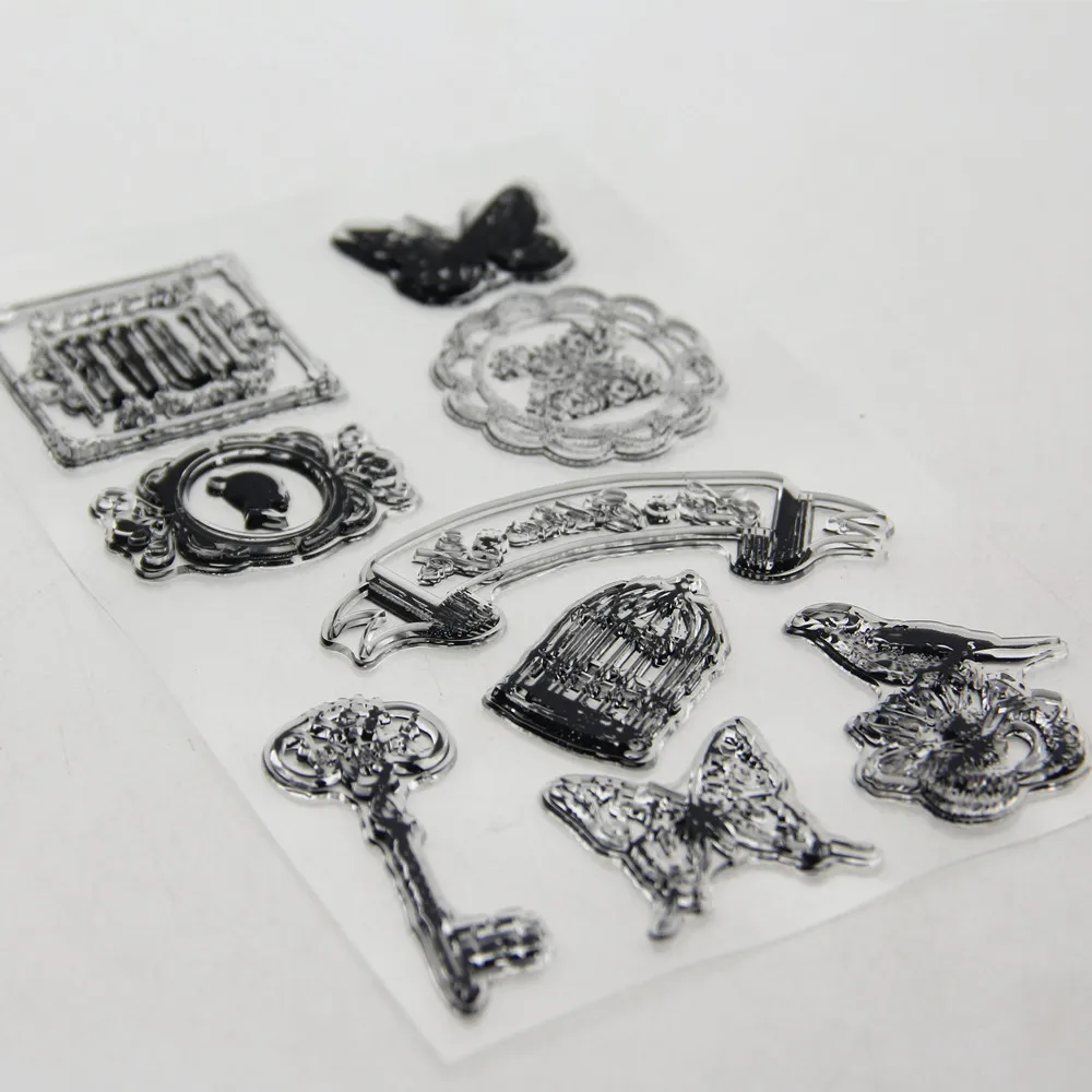 Флаг английский прозрачные силиконовые штампы сделай сам для