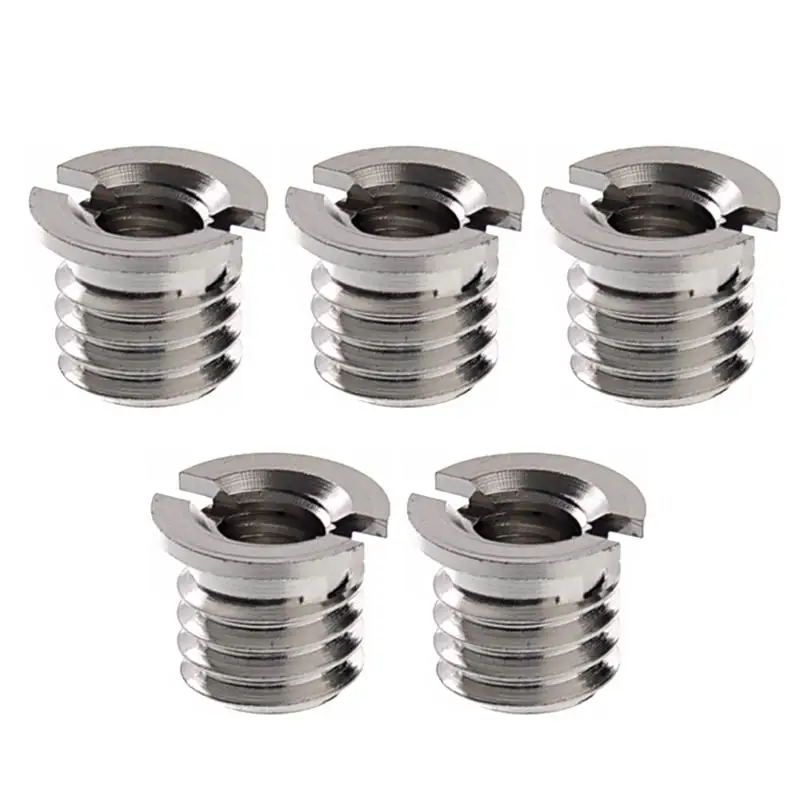 Переходник для штатива с резьбой 1/4 &quotна 3/8&quot (5 шт.)|Чехлы экшн-камер| |