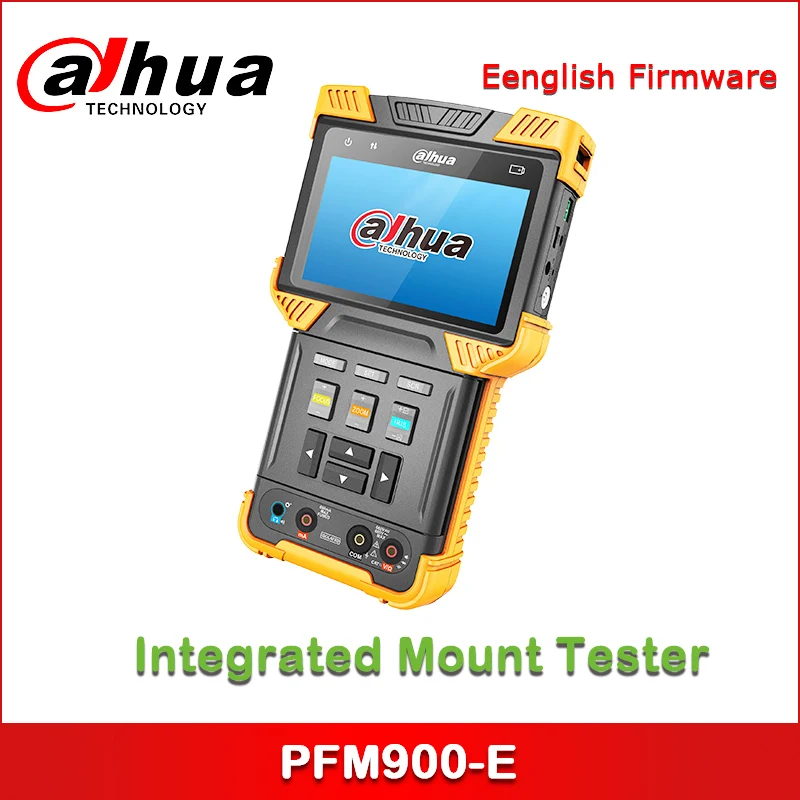 Тестер со встроенным креплением Dahua DH-PFM900-E для камер IPC HDCVI TVI AHD CVBS поддержка PoE + |