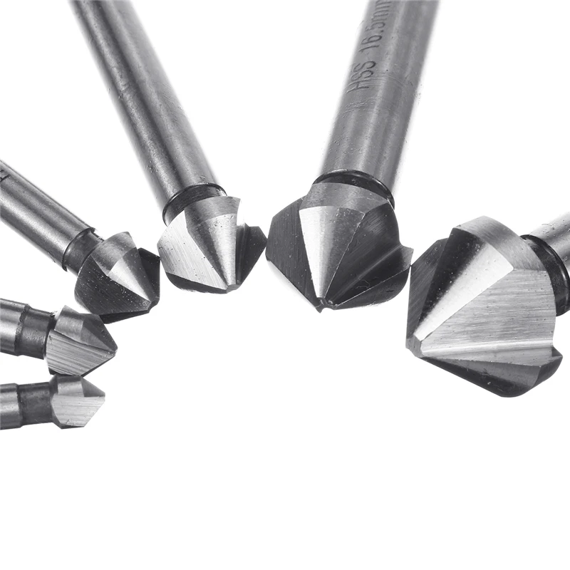 Рисунок 4 - фрезы из быстрорежущей стали с 3 канавками