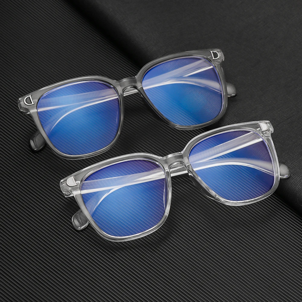

1Pc Transparent Computer Glasses Frame Women Men Anti Blue Light Ray Round Eyewear Blocking Glasses Optical Spectacle Eyeglass