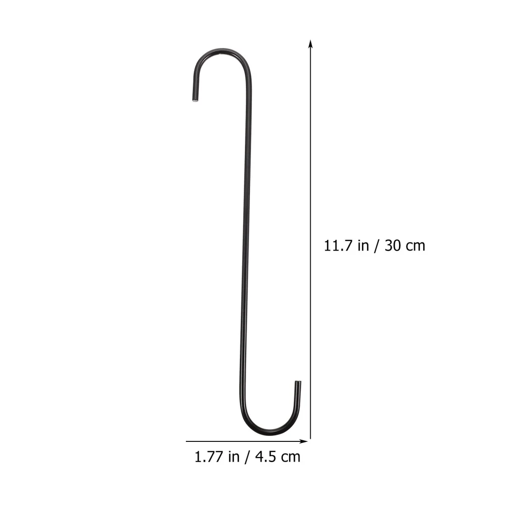 

6pcs Hook Outdoor Hanging Hooks Curved Hanging Hooks Pot Wall Hanging Hooks