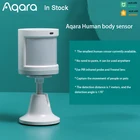 Умный датчик движения Aqara ZigBee, беспроводной детектор движения для дома Xiaomi Mijia