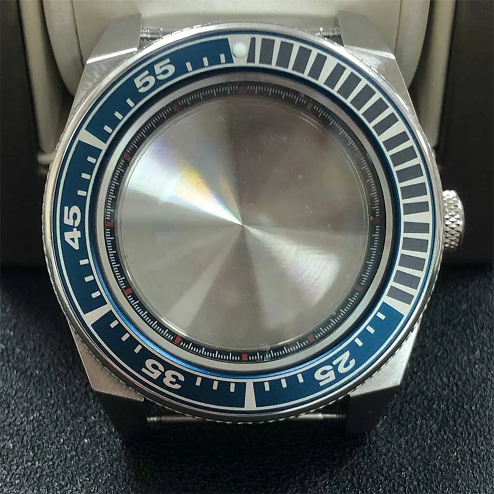 

316L Stainless Steel Case for Watches for NH35/NH36 Watch Case Waterproof 43MM Aluminum Ring Sapphire Glass Watch Movement