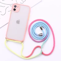 camera protection phone case crossbody necklace cord lanyards rope for iphone 13 7 8 plus x xr xs 11 pro max se shockproof cover
