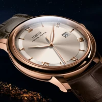 lobinni brand luxury mechanical watch men automatic watches mens sapphire wrist watch male 50m waterproof leather reloj hombre