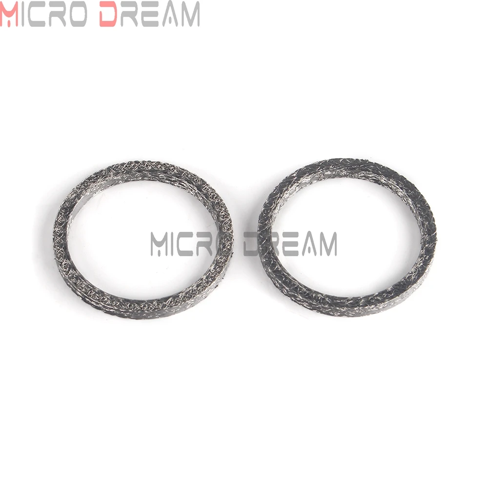 Сферический выпускной порт графитовое уплотнительное кольцо для Harley 1986-Up S Port ster