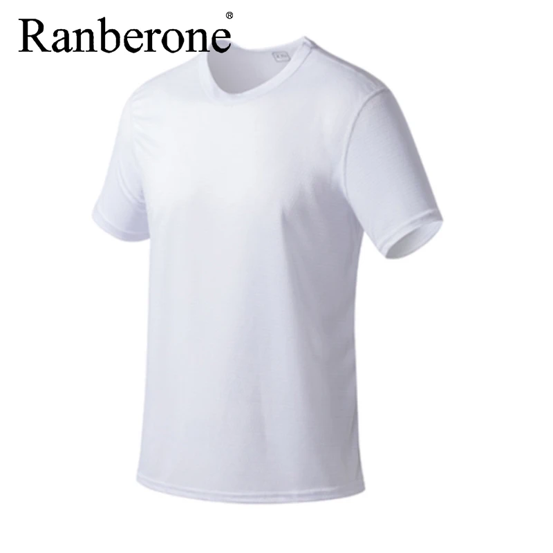 Quick Dry Workout Shirt Sport Gym Shirt Men Fitness Tights Top Soccer Jerseys Running T-Shirt Breathable Outdoor Sportswear Male