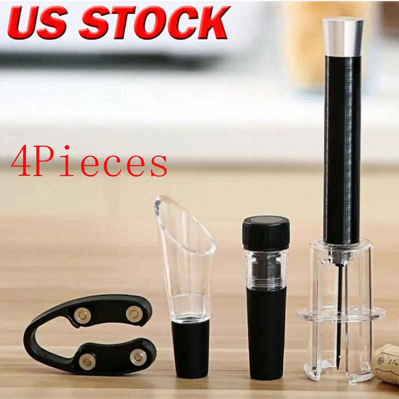 Новые модные Bottle Rocket 4 предмета в комплекте с подарочной коробке красного вина