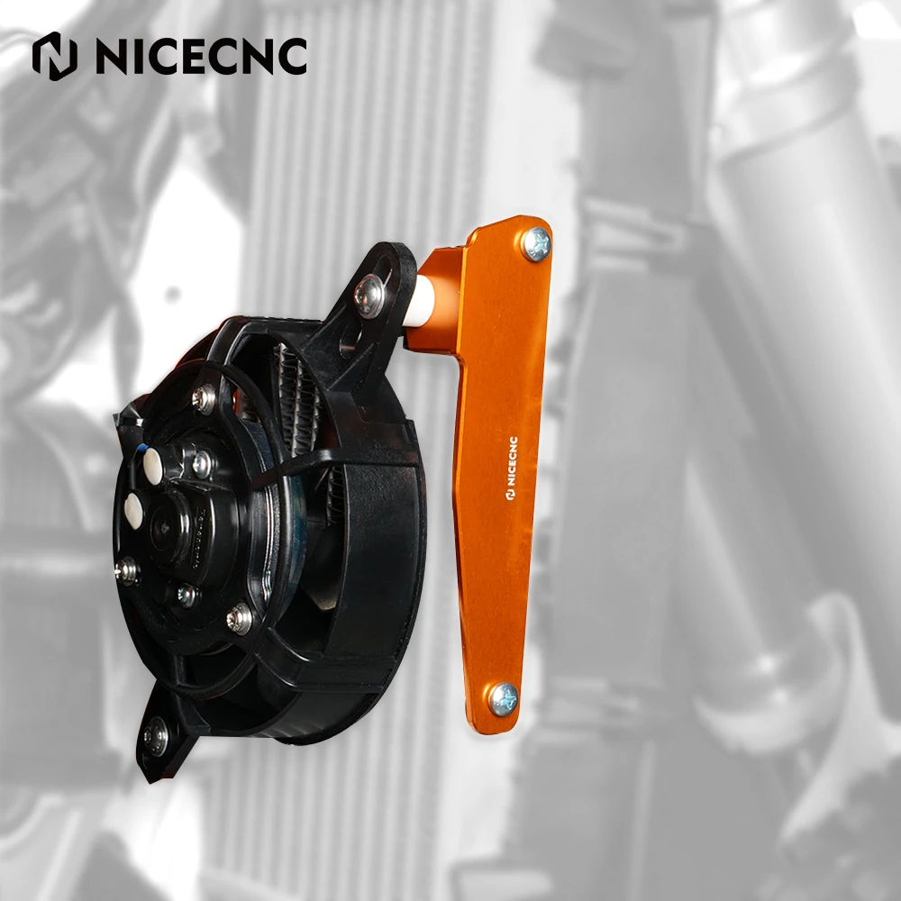 12V Electric Radiator Cooling Cooler Fan Bracket Holder For KTM XC-F XCW SX SXF EXC EXCF 125 200 250 300 350 400 450 500 17-22 | Автомобили