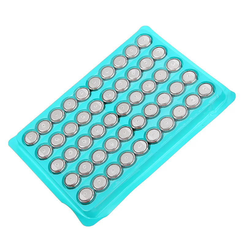 

Mayitr 50pieces Cell Coin Watches Battery LR44 AG13 L1154 357 SR44 1.5V Alkaline Button Batteries Suitable For Watch