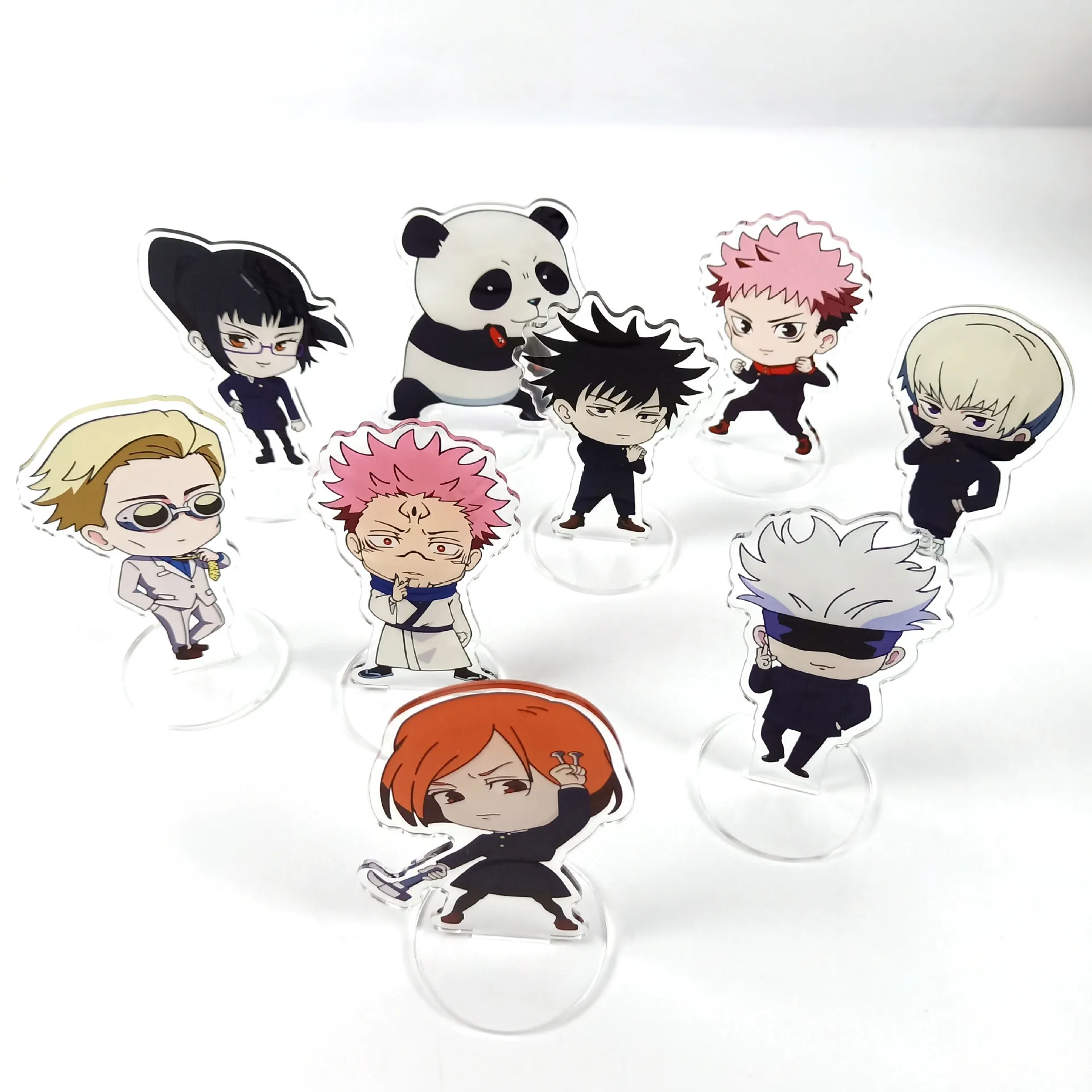 

Anime Jujutsu Kaisen Keychain High Quality Desk Decor Cosplay Standing Model Boy Girl Couple's Accessories Fans Souvenir Gift