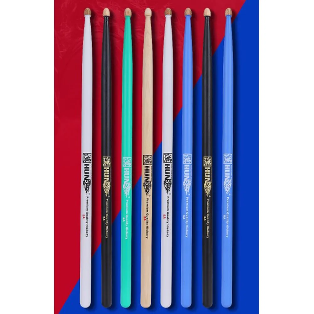 

One Pair Professional 5A Drum Sticks Maple Wood Drumsticks Musical Instruments Durable Walnut Percussion Instrument Accessories