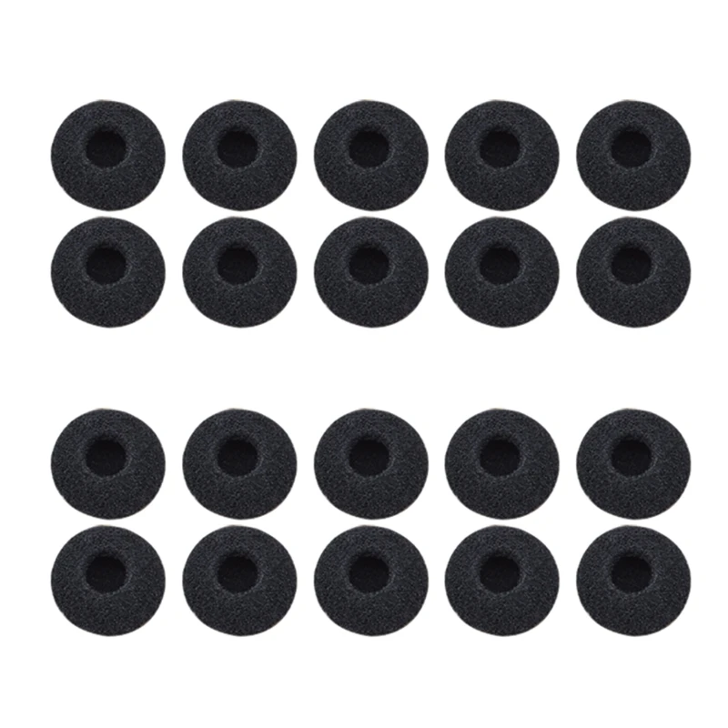 2021 New 20Pcs 18mm Soft Foam Sponge Earphones Cover Replacement Earbud Covers For MX375