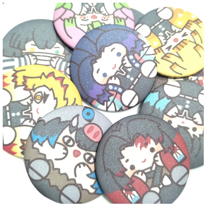 Nengdou T3 булавка аниме Demon Slayer Kimetsu no Yaiba Kamado Tanjirou значок для косплея на заказ рюкзак