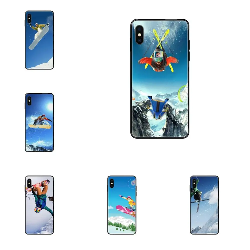 Крутой Экстремальный Сноубординг Спорт для Samsung Galaxy Note 4 8 9 10 20 Plus Pro Ultra J6 J7 J8 M30s M80s