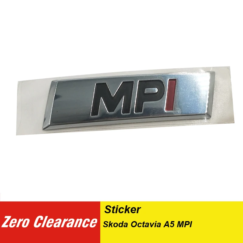 Новинка наклейка zeroнаростика 3D ABSl логотип мпай для Skoda Octavia A5 1ZD 853 675 C 1ZD853675C