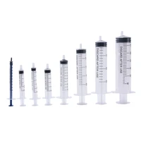plastic disposable injector luer slip syringes blunt tip syringe for industrial glue applicator refilling measuring tools