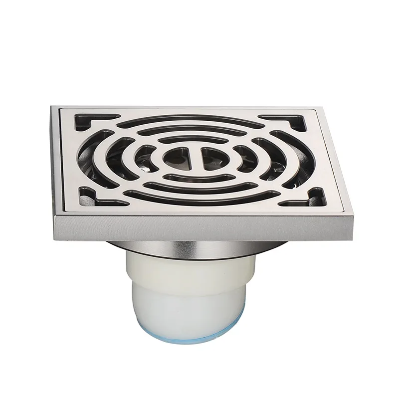 4 дюймовый квадратный напольный сливной фильтр крышка решетки сливы отходов