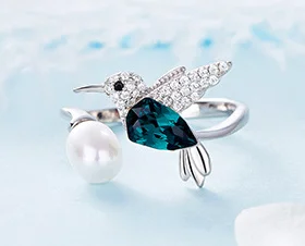 

YKD45 925 пробы Серебряное кольцо для женщин имитационное кольцо с цирконием для женщин, кольцо, кольцо из нержавеющей стали