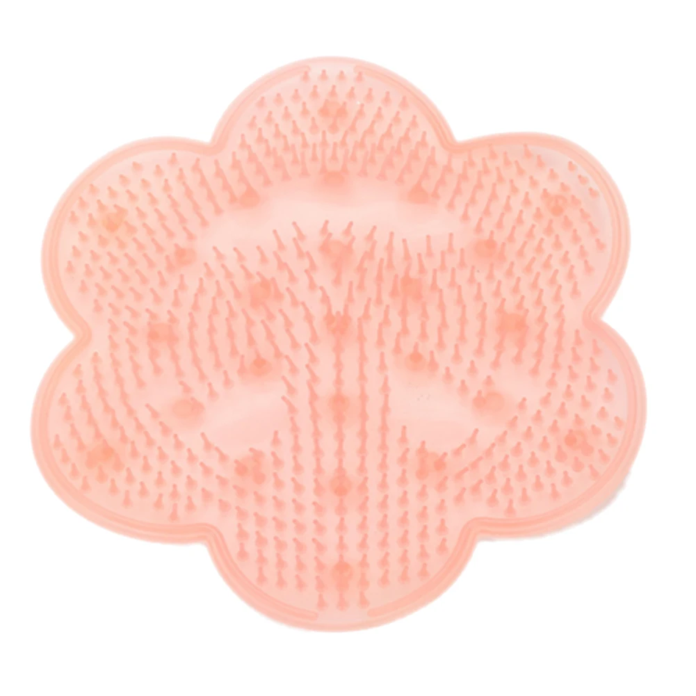 Ленивый коврик для ванной силиконовая присоска нескользящий и душа 23x29 см Задняя