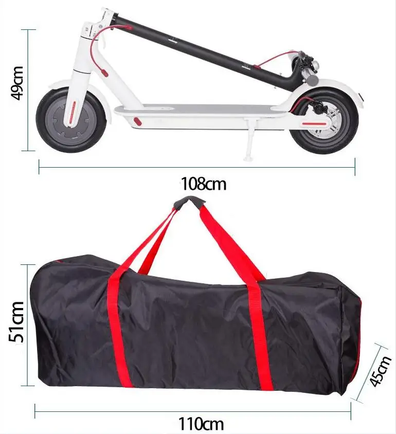 Портативная непромокаемая сумка для переноски аксессуар Xiaomi Mijia M365 Pro Ninebot ES2 ES3