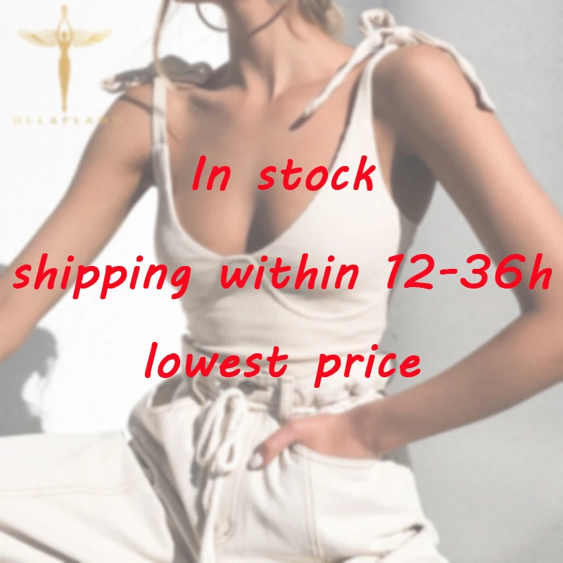 

In Stock, Shipped Within 12-36h Women's Lace-Up Camisole Backless Skinny Short Tops Sleeveless T-Shirt Streetwear Tshirts